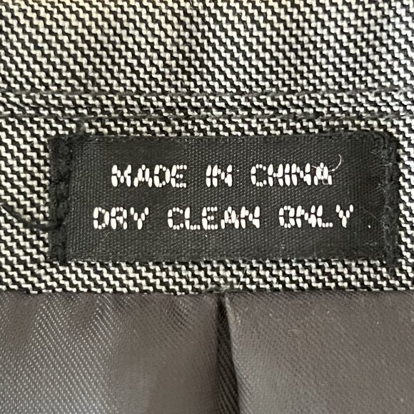 Shark Fire Men Wool Blend Grey Blazer Coat Jacket Sz 40R Two Button Single Vent - Picture 12 of 16